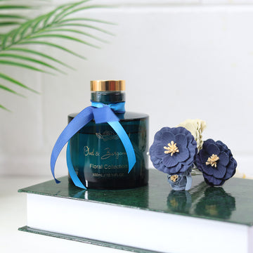 Baltus Reed Diffuser 300ml Sences Oud & Bergamot With Faux Flower