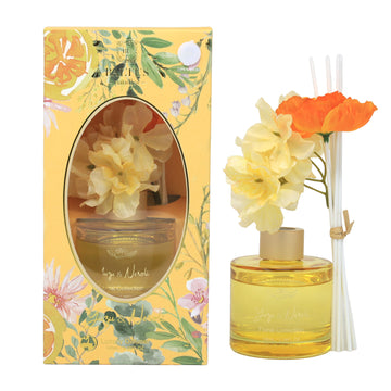 Baltus Reed Diffuser 100ml Sences Yuzu & Neroli With Faux Flower