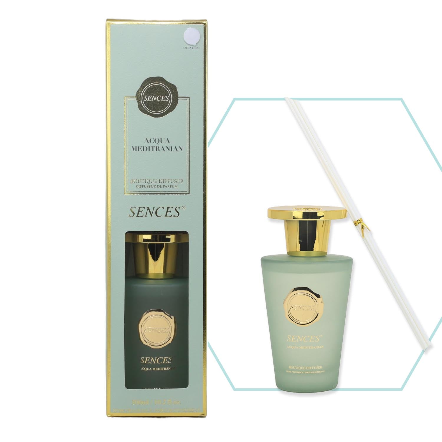 Baltus Reed Diffuser 300ml Sences Acqua Meditranian