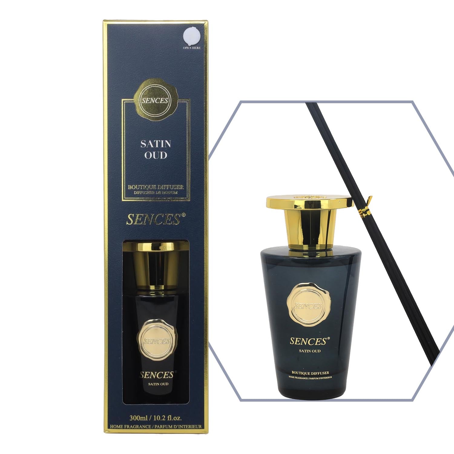 Baltus Reed Diffuser 300ml Sences Satin Oud