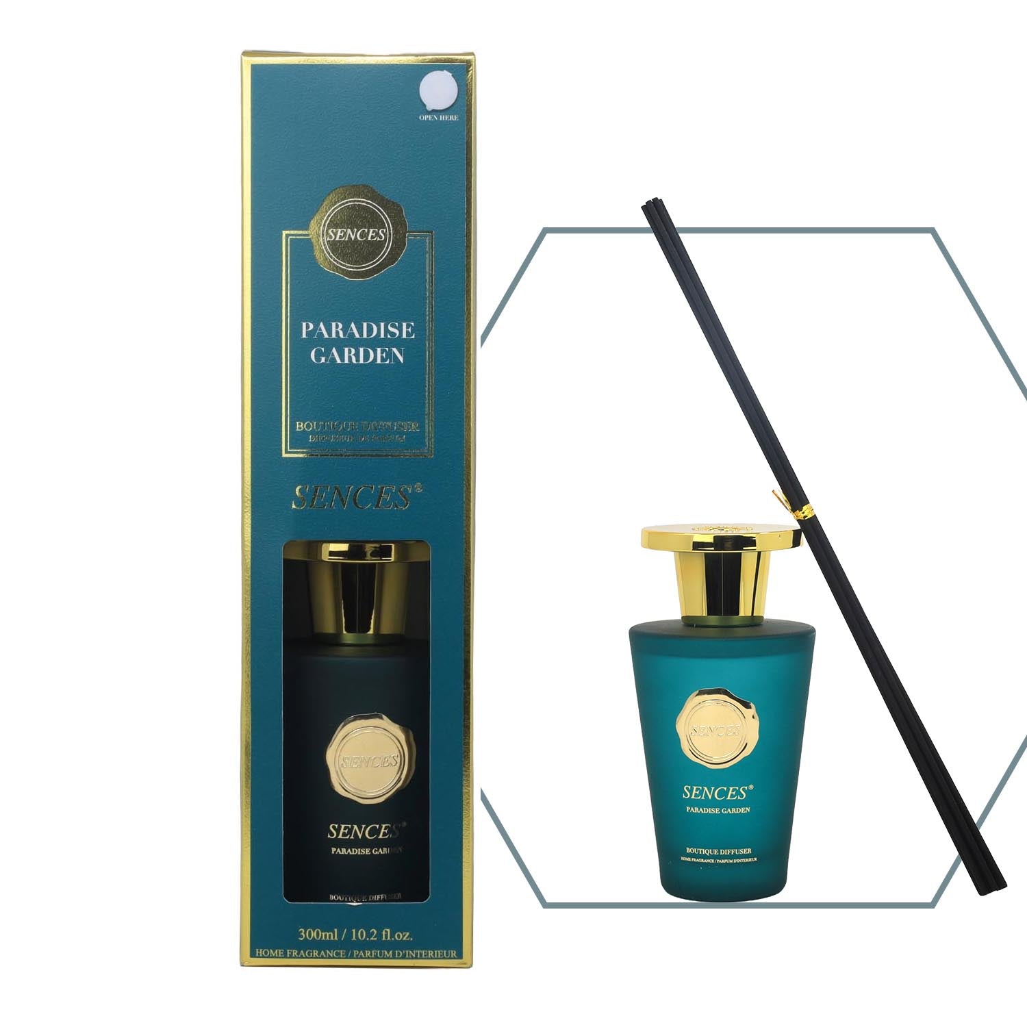 Baltus Reed Diffuser 300ml Sences Paradise Garden