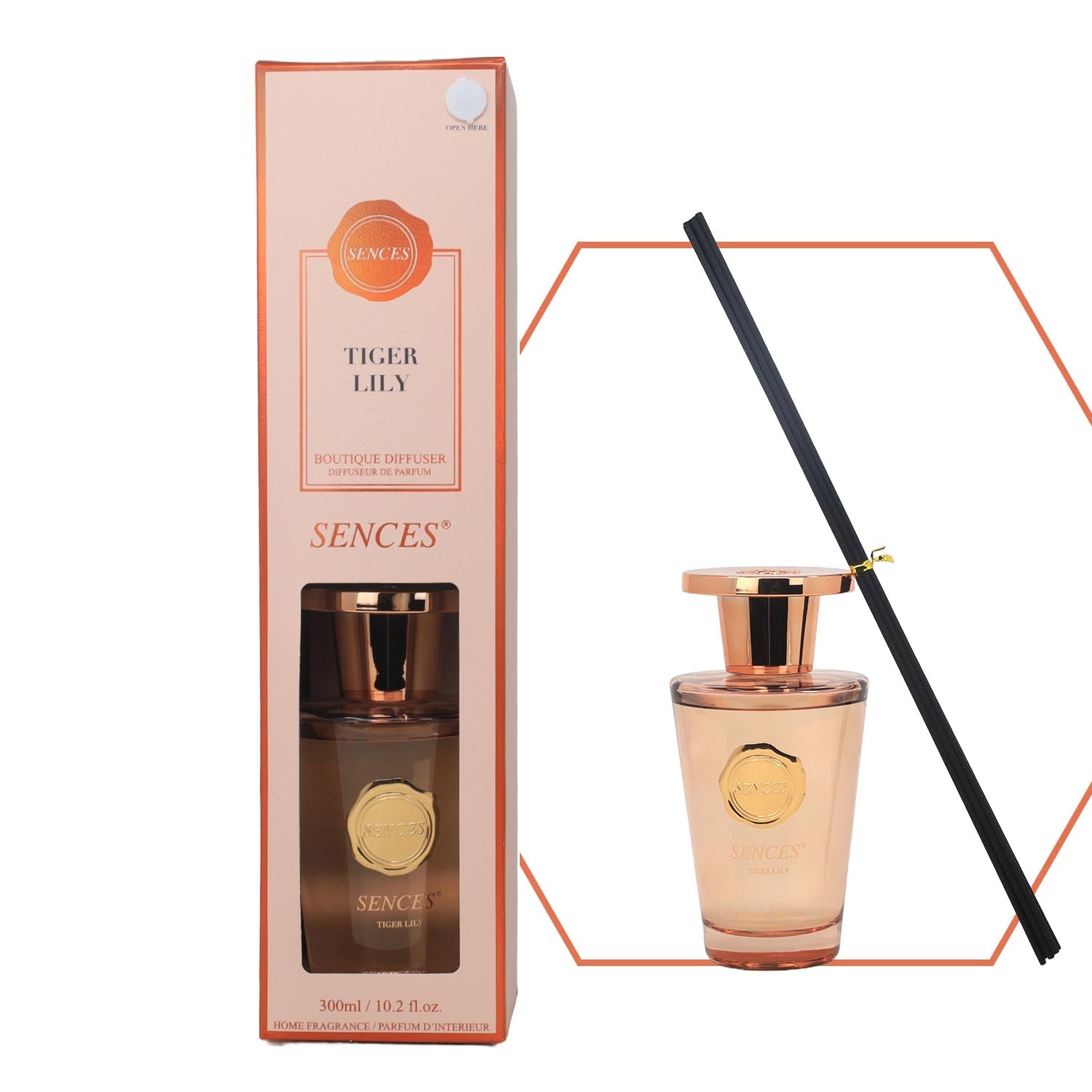 Baltus Reed Diffuser 300ml Sences Tiger Lily