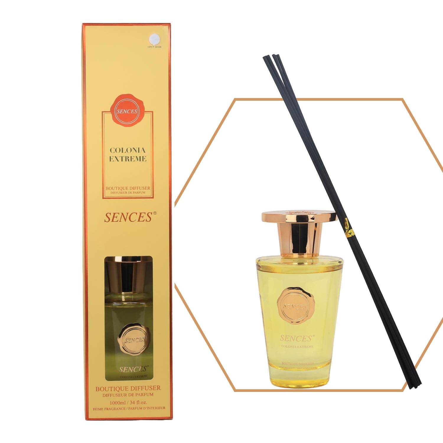 Baltus Reed Diffuser 1000ml Sences Colonia Extreme