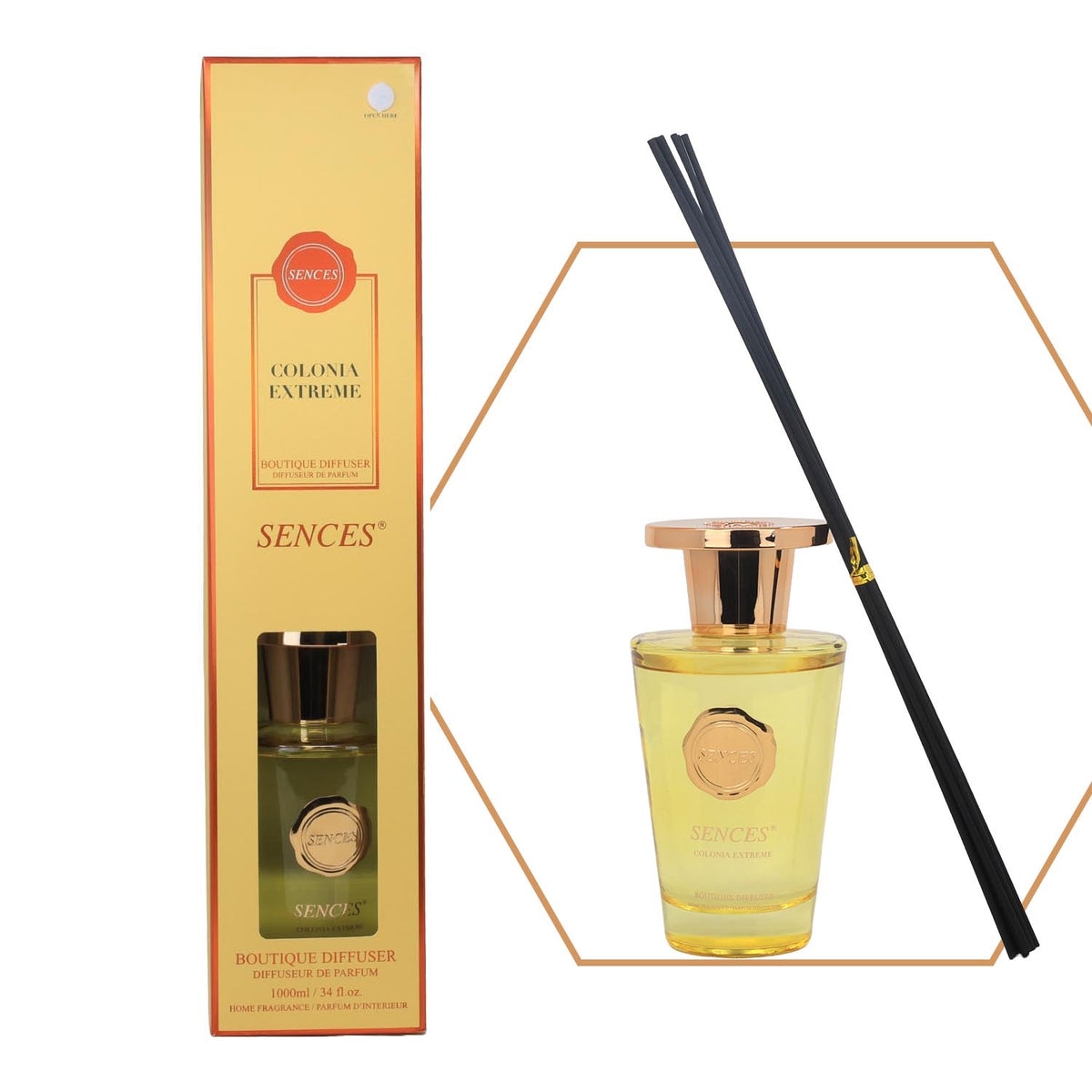 Baltus Reed Diffuser 1000ml Sences Colonia Extreme