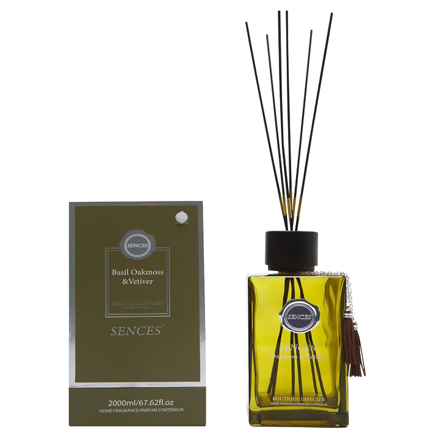 Baltus Reed Diffuser 2000ml Sences Basil Oakmoss & Vetiver