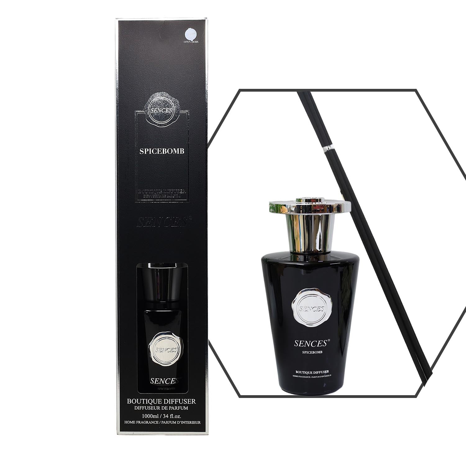 Baltus Sences 1000ml Spicebomb Reed Diffuser