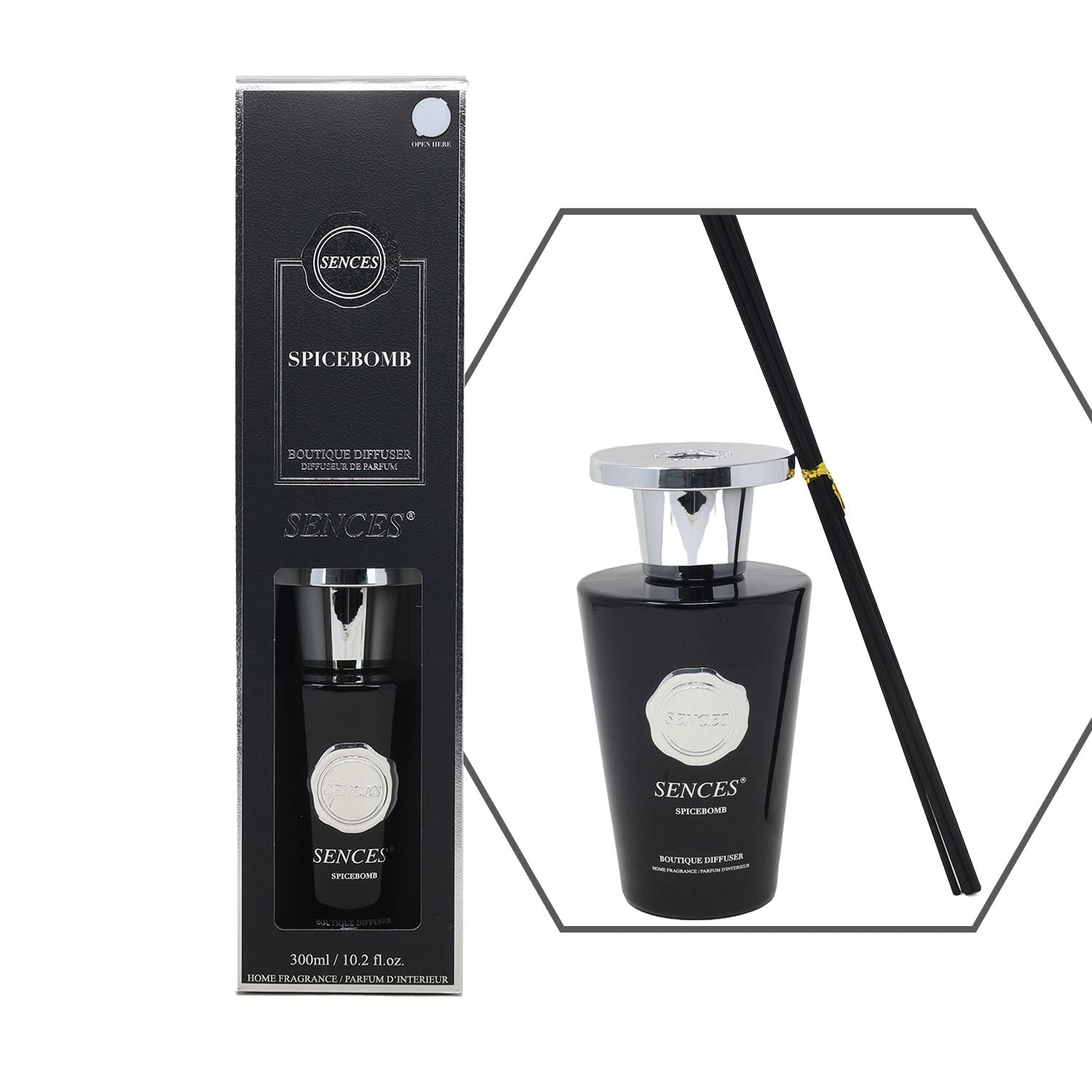 Baltus Reed Diffuser 300ml Sences Spicebomb