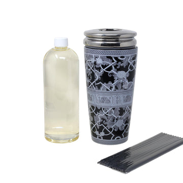 Baltus Reed Diffuser 1000ml Sences Ceramic Black Leather & Oud