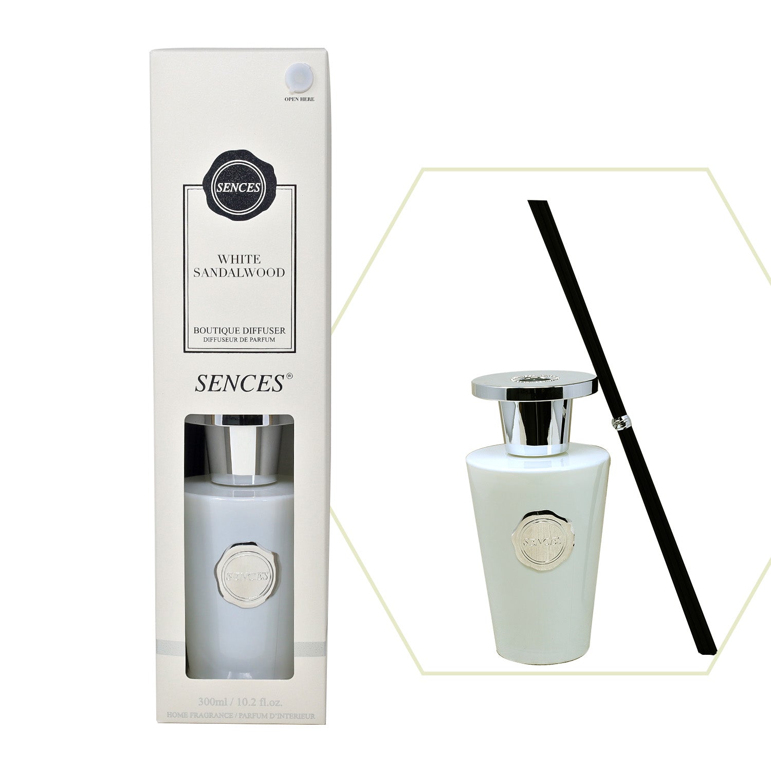 Baltus Boutique Reed Diffuser 300ml Sences White Sandalwood