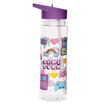 550ml Purple Plastic Water Bottle Drinking Travel