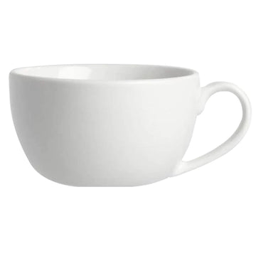 340ml Classic White Porcelain Cappuccino Cup