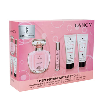 Dorall Lancy 4 Piece Grooming Cosmetic Gift Set