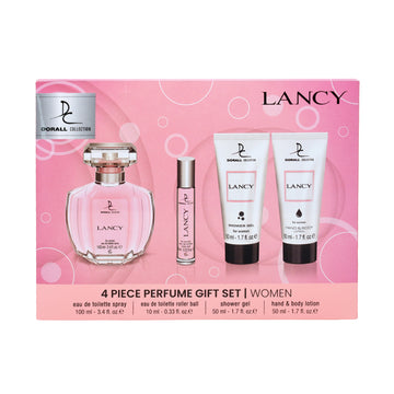 Dorall Lancy 4 Piece Grooming Cosmetic Gift Set