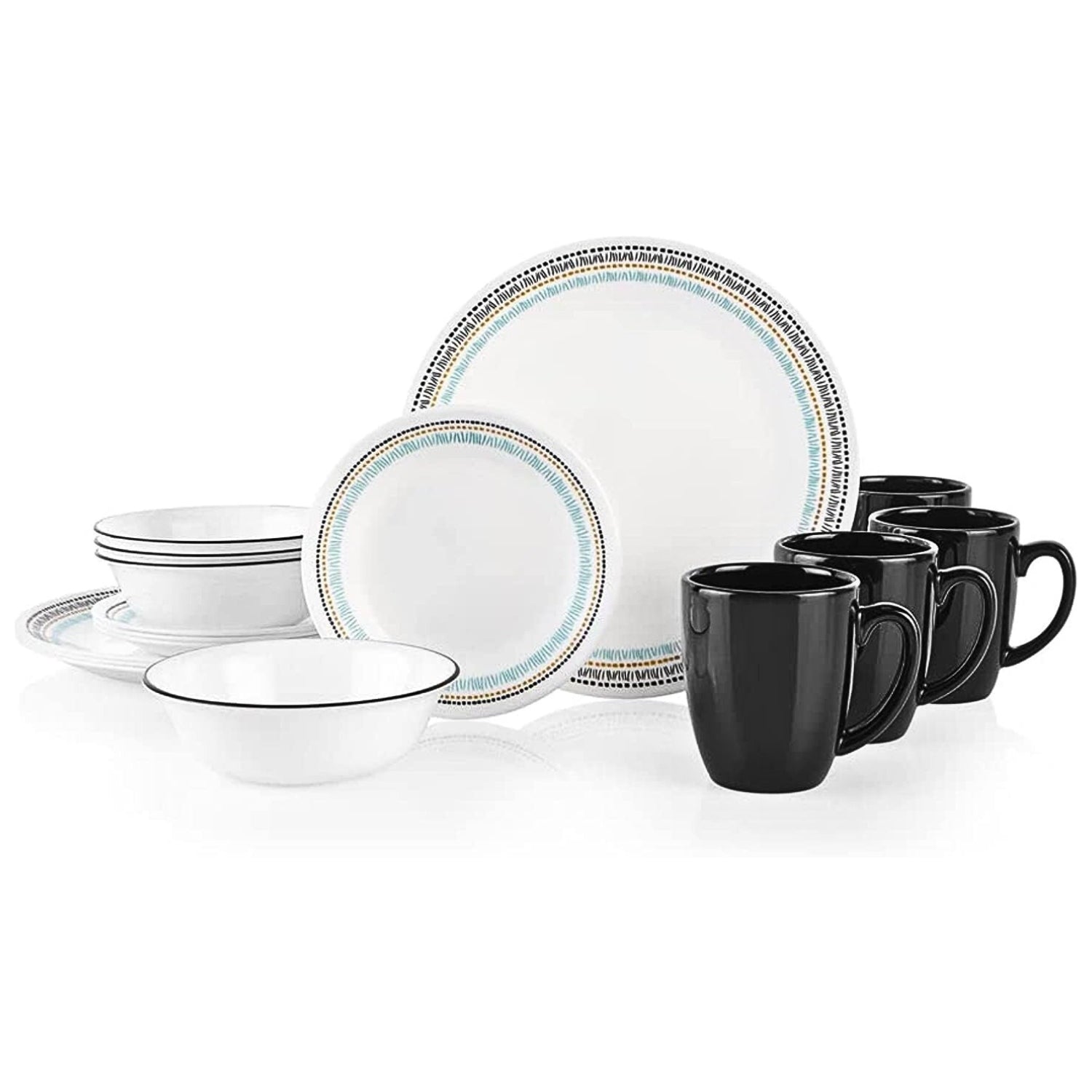 Corelle Paloma 16-Piece Dinnerware Set