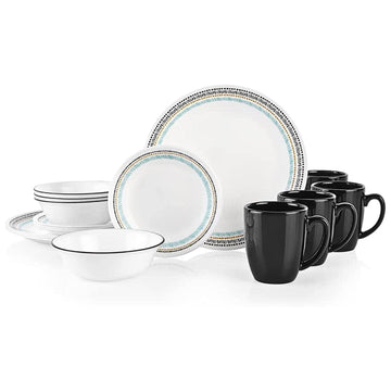 Corelle Paloma 16-Piece Dinnerware Set
