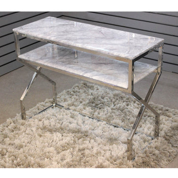 Amalfi Silver Console Table