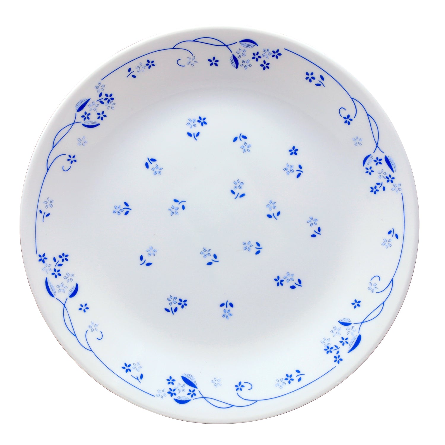 Corelle 22cm Provincial Blue Vitrelle Glass Plate