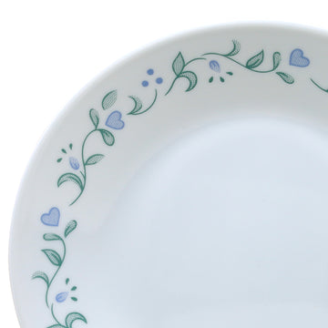 2Pcs Corelle 17cm Country Cottage  Vitrelle Glass Dessert Plate