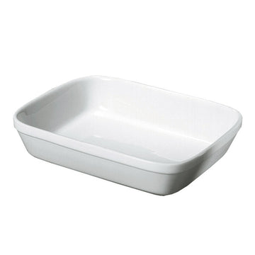 12" Rectangular Porcelain Baking Dish