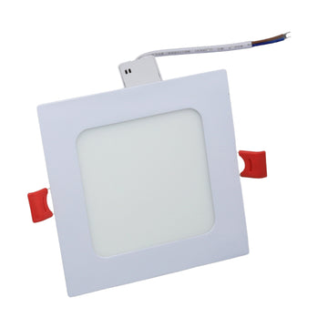 Rother Square 6W LED Recessed Panel Light