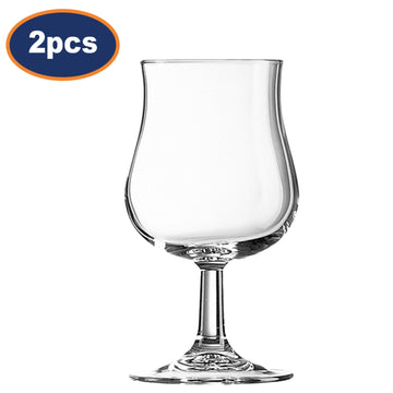 2Pcs 360ml Clear Round Cocktail Glasses