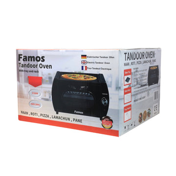 Famos 2100W Tandoor Oven For Pizza Chapati Roti Lahmacun Manakish Naan