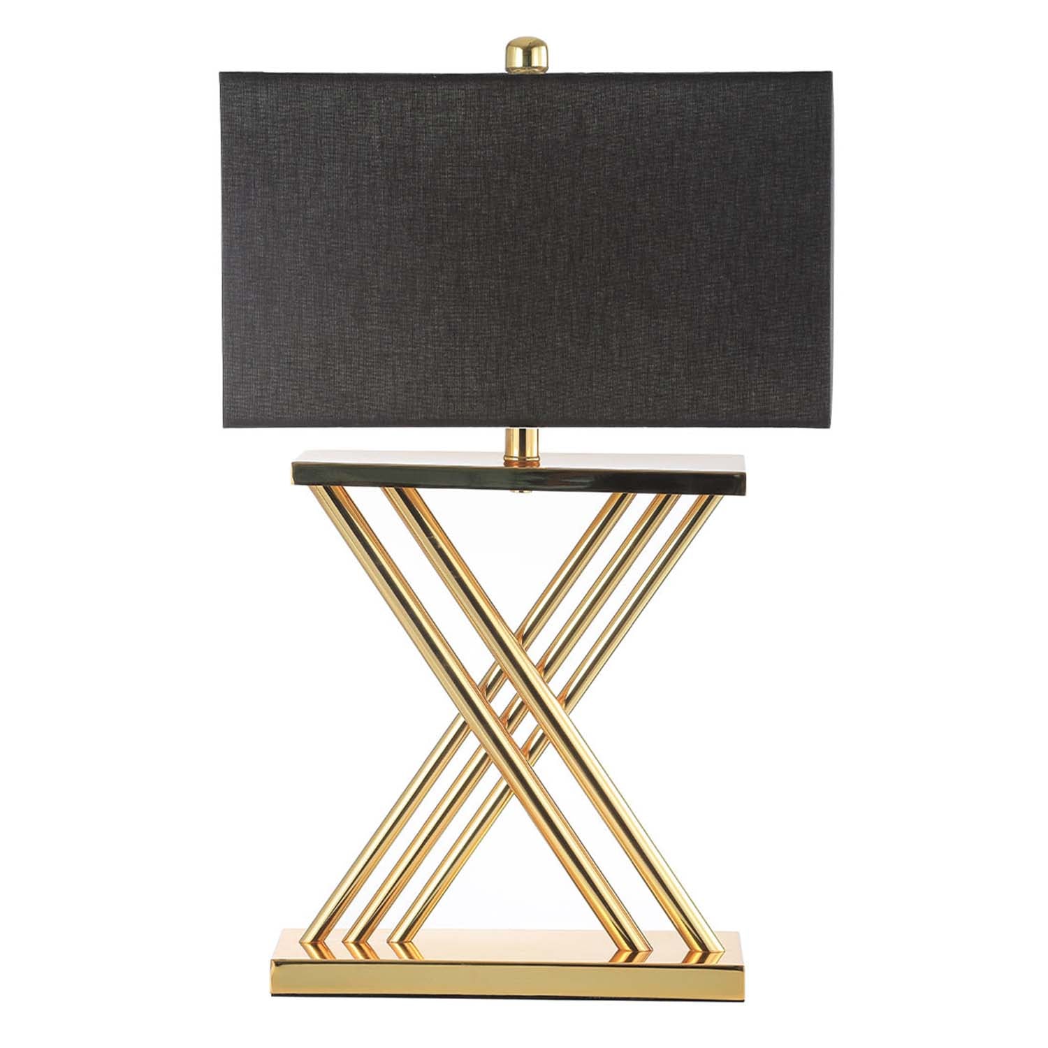 70cm X Gold Design Metal Base Table Lamp