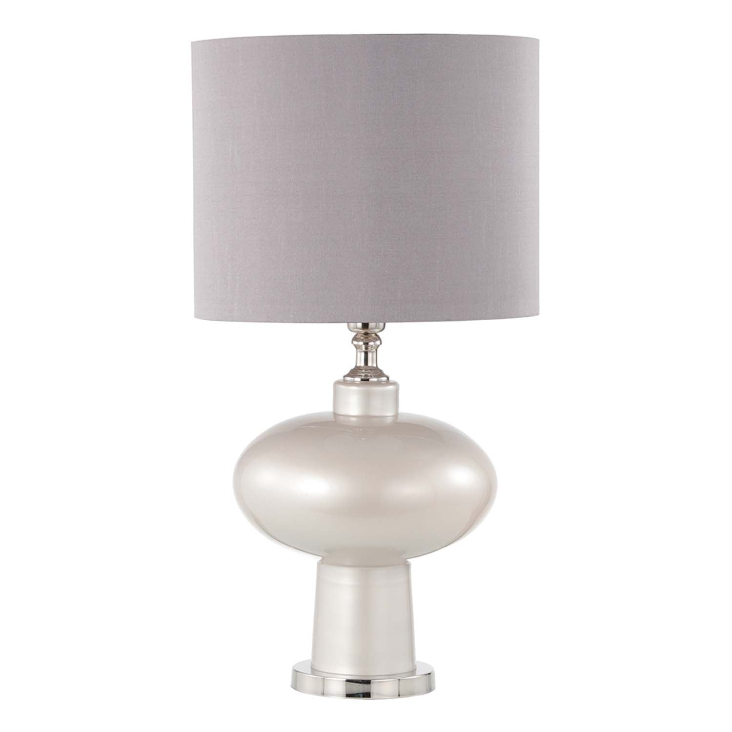 77cm Gold & Green Pleated Glass Velvet Shade Table Lamp