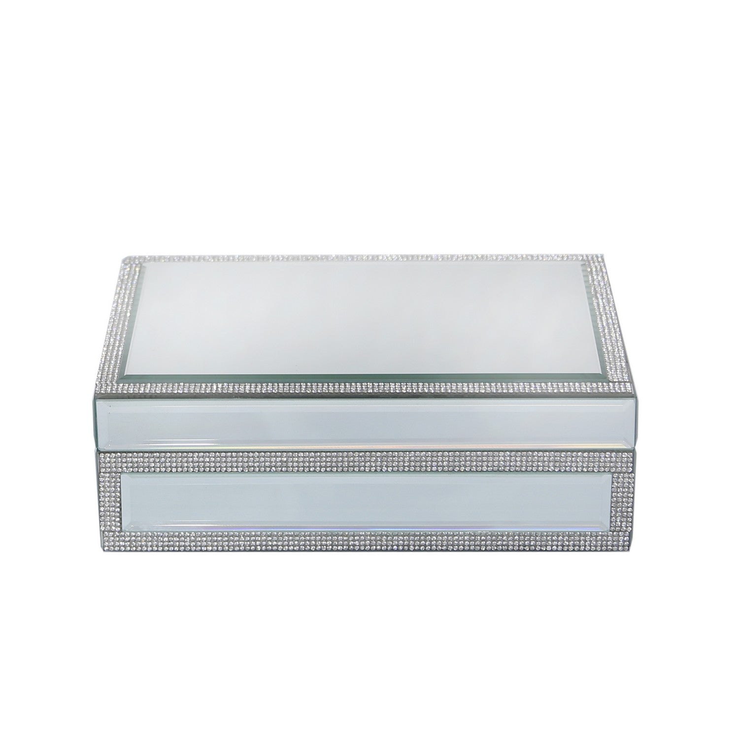 24cm Glitz and Mirrored Jewellery Box