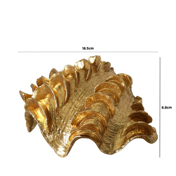 18.5cm Gold Shell Decoration