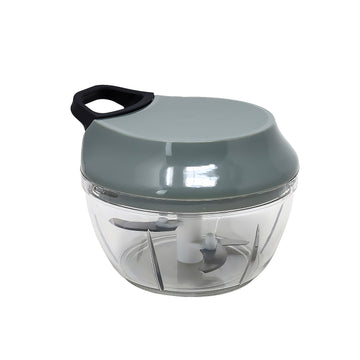 Mini Food Processor Meat Mincer - Grey 400ml
