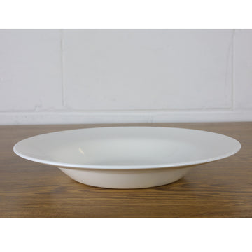 28.5cm White Porcelain Pasta Plate