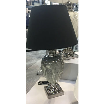 54cm Black Fabric Shade Table Lamp