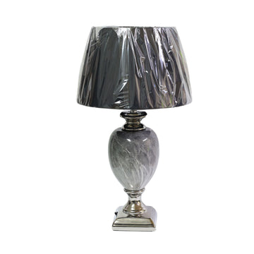 44cm Black Fabric Shade Table Lamp