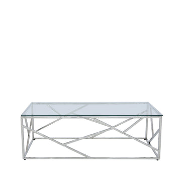 Stainless Steel Frame Coffee Table