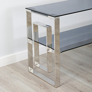 Chrome 2 Tier TV Entertainment Unit