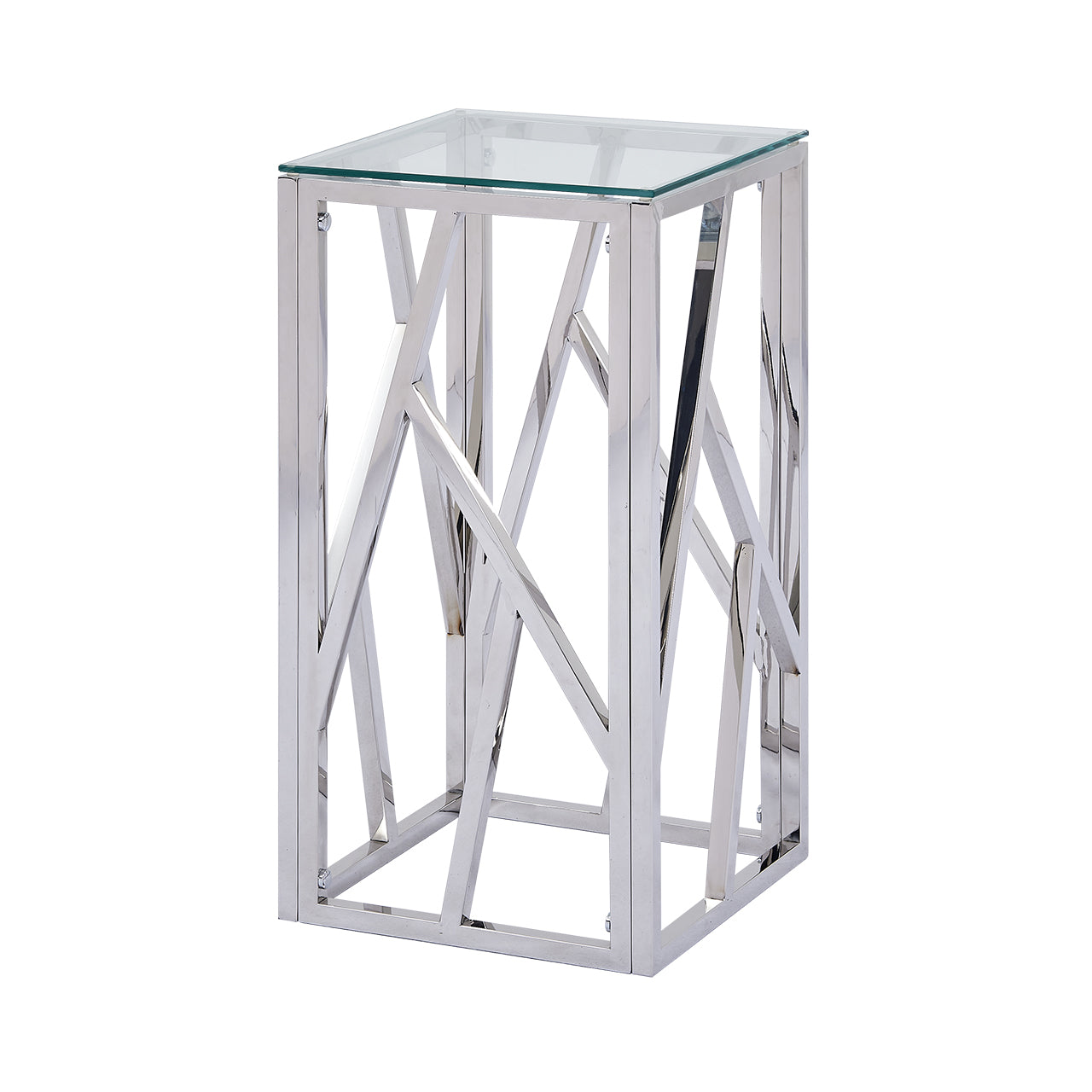 Stainless Steel Frame Telephone Table