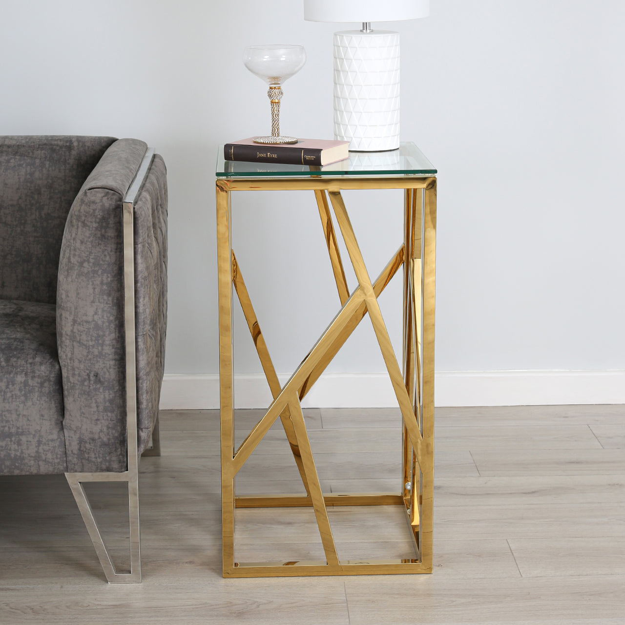 Gold Frame Telephone Table