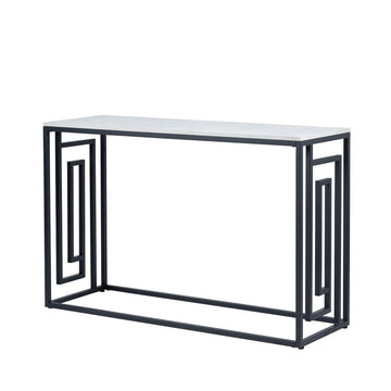 Devon Black & Grey Rectangular Console Table