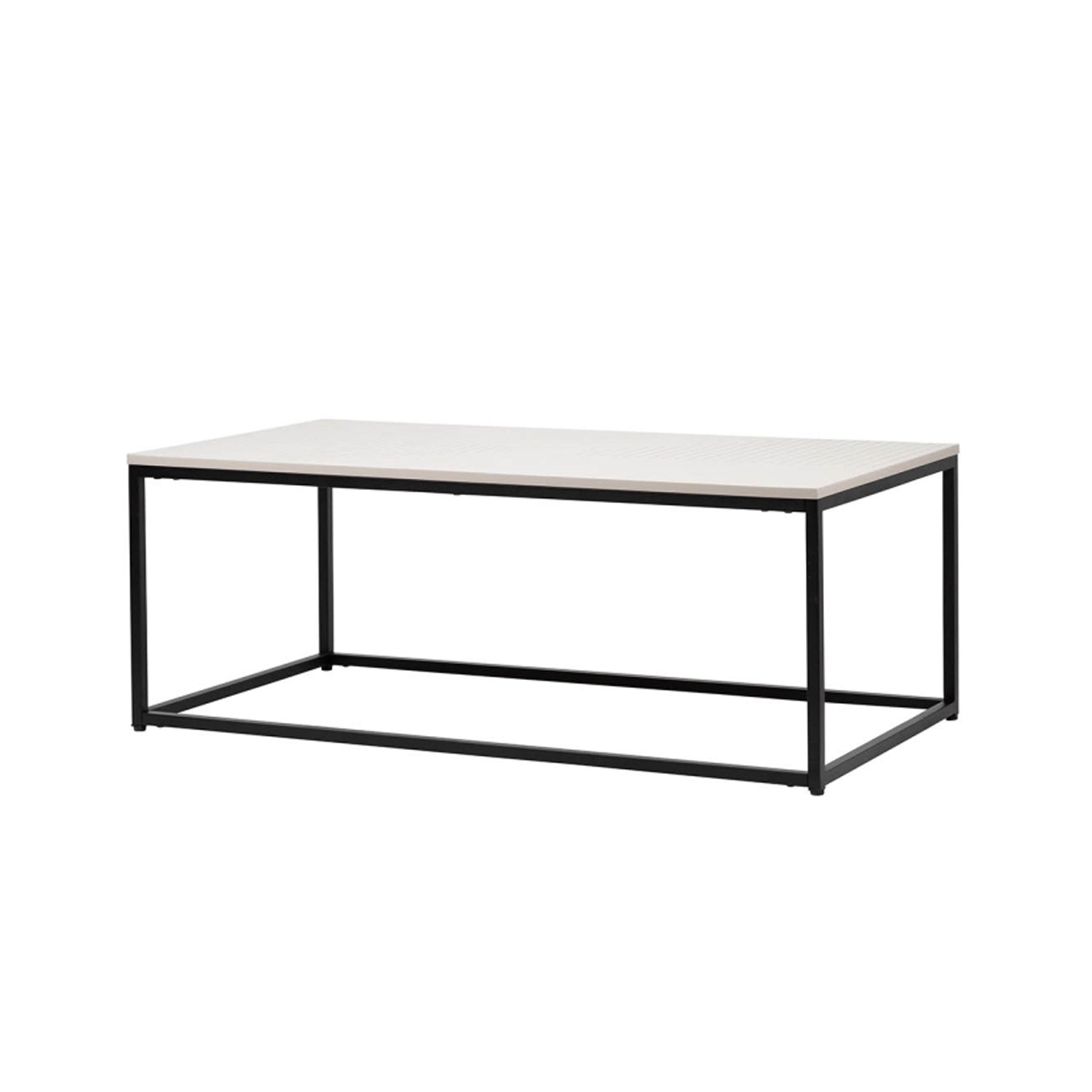 Grey Steel Coffee Table