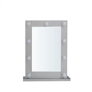 Grey Broadway 9 Light Vanity Mirror