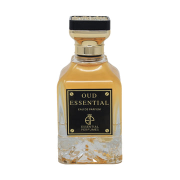 Essential Perfumes 100ml Oud Citrus Amber Rose Unisex Eau de Perfume