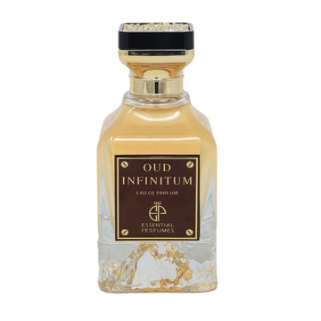 Essential Perfumes 100ml Oud Infinitum Cardamom Patchouli Unisex Eau de Parfum