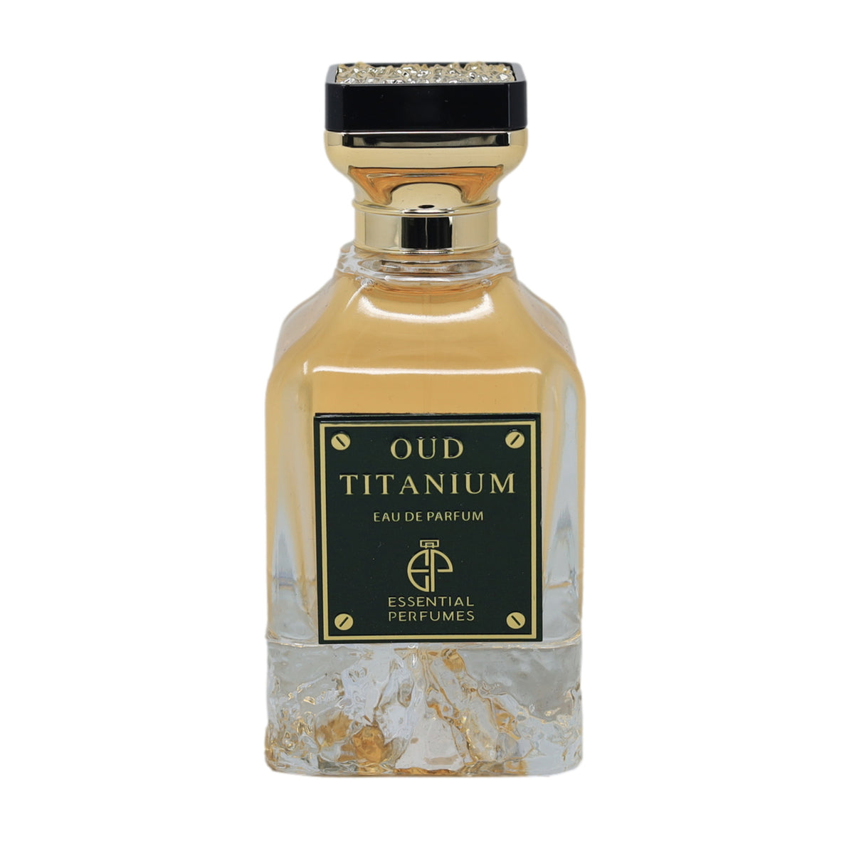 Essential Perfumes 100ml Oud Titanium Bergamot Jasmine Musk Eau de Perfume