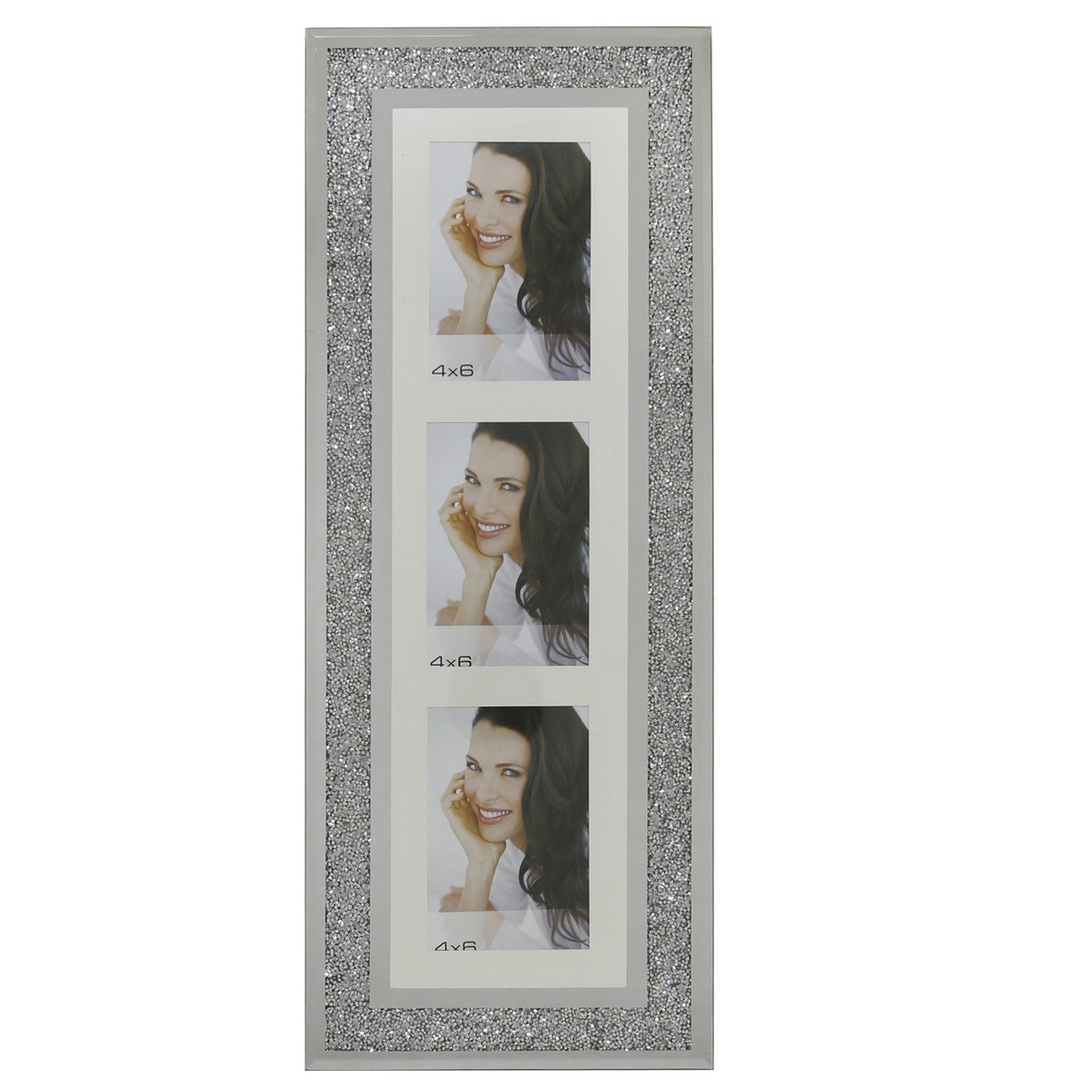 Milano 3 4x6inch Vertical Photo Frame