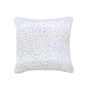 45 x 45cm Grey Leopard Pattern Cushion