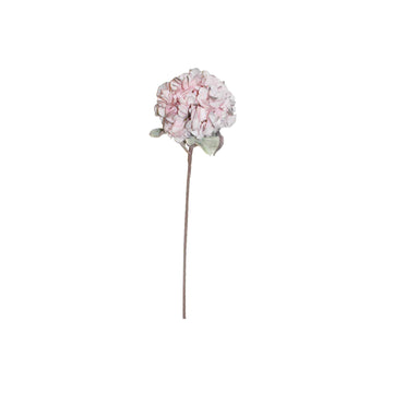 Pink & Grey Hydrangea Stem Artificial Plant Ornament