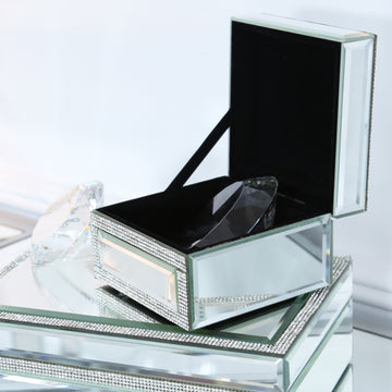 Glitz & Mirror Jewellery Box Small