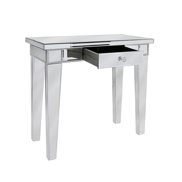 Classic Mirror Crystal 1 Drawer Console Table