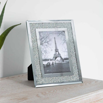 4 x 6 Crystal Border Picture Frame